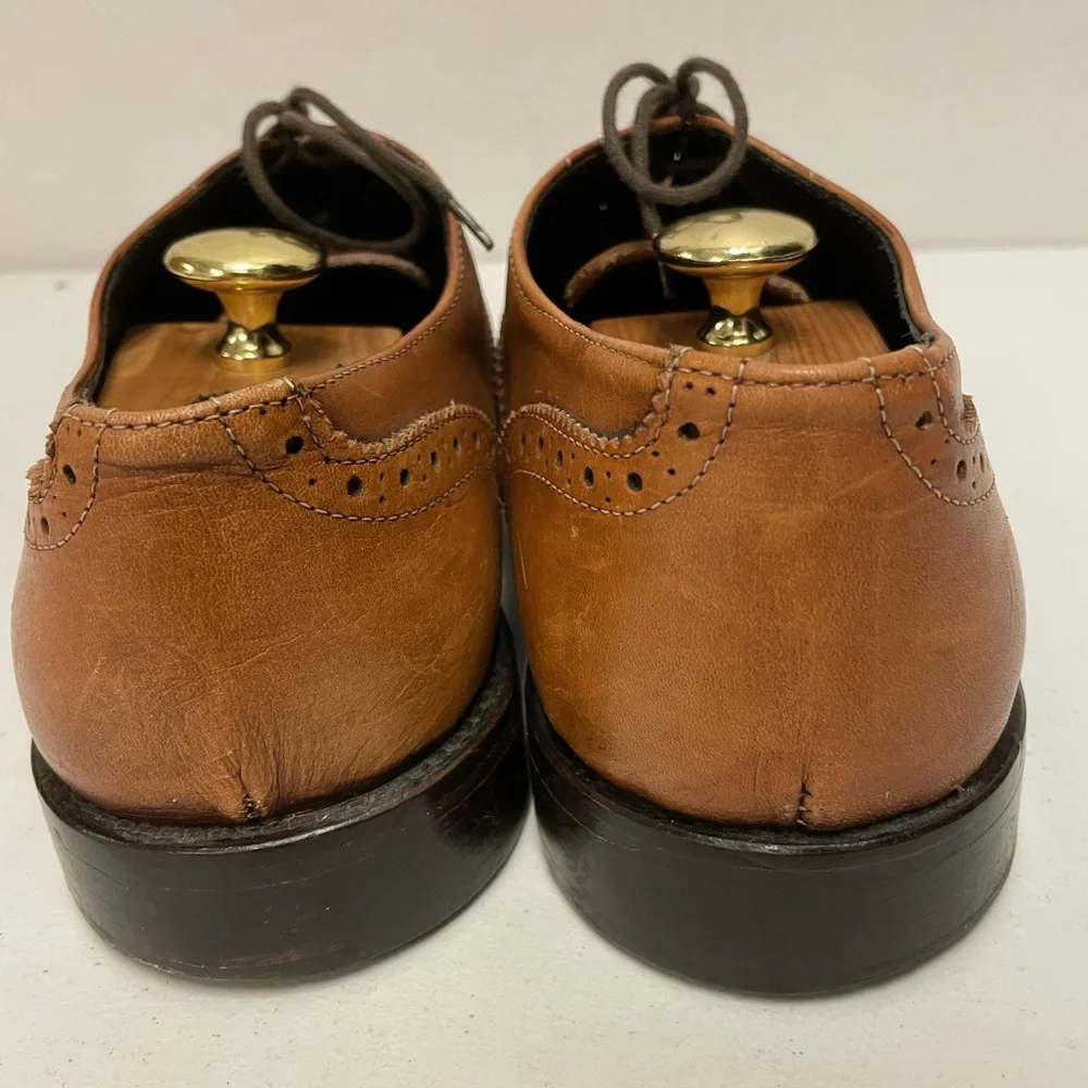 To Boot New York Made in‎ Italy  Brogues Detail Wingtip in Brown Size 13 $395